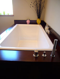 guest bath tub